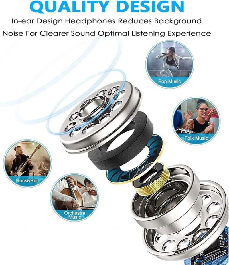 Rackit Power Earphone 8 pin for iPhone 14/13/12/11/XS - Image 3