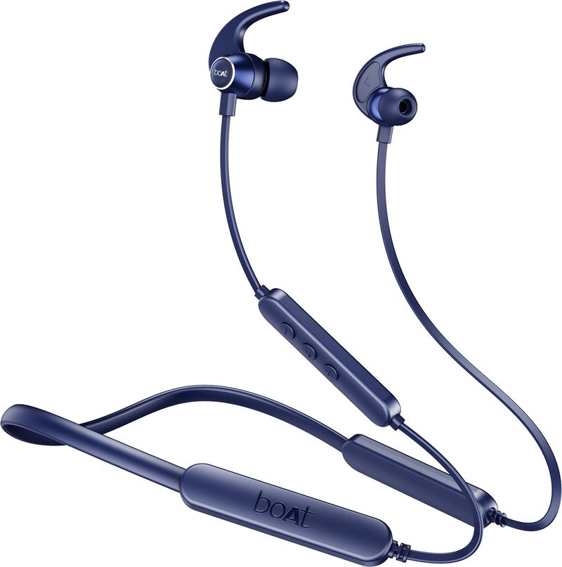 boAt Rockerz 255 Pro+ Bluetooth Headset, Navy Blue - Image 2