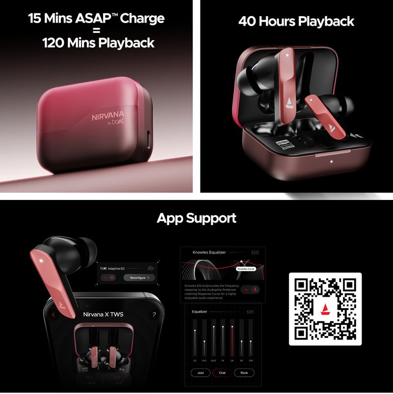 boAt Nirvana X TWS Bluetooth Headset - Image 4