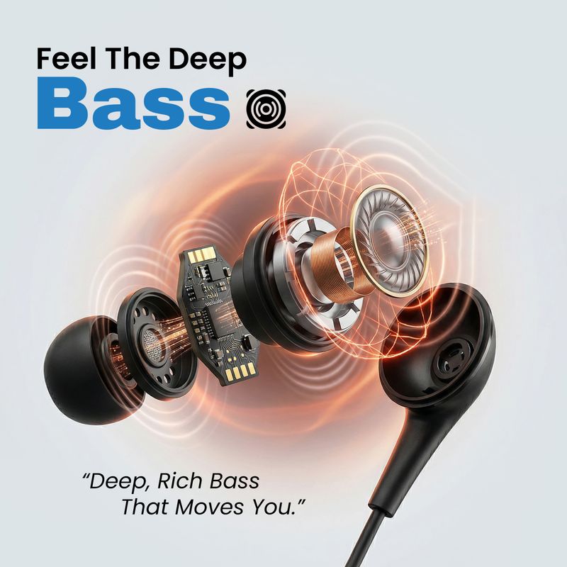 EVM Type-C Earphones Hi-Res Audio, Mic - Image 6