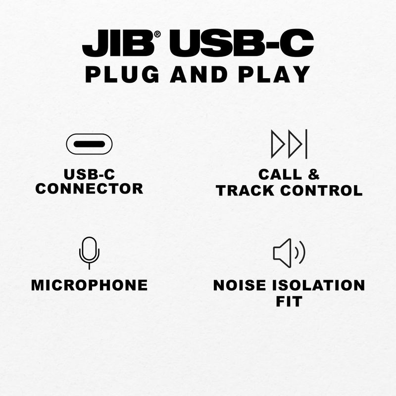 Skullcandy Jib USB-C Noise Isolating Headset - Image 6