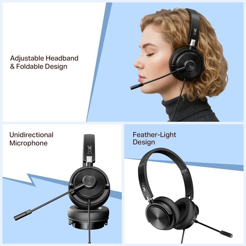 boAt BassHeads 901 Pro 3.5mm Wired Headphones - Image 3