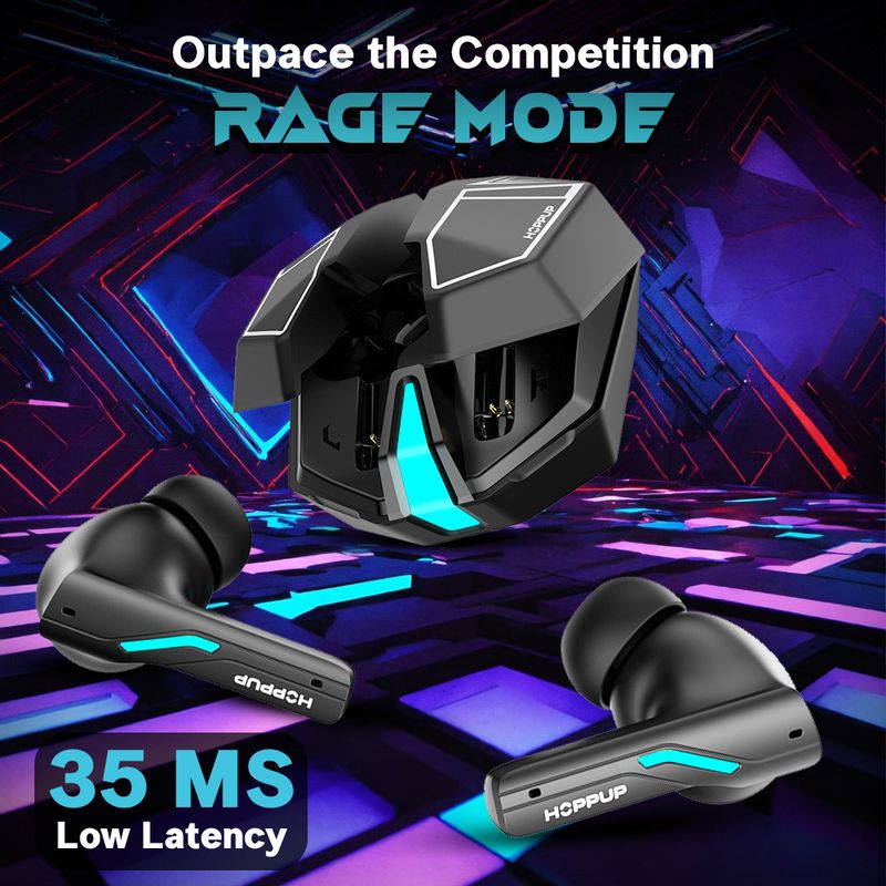 HOPPUP Xo6 Gaming Earbuds 35MS Low Latency - Image 5