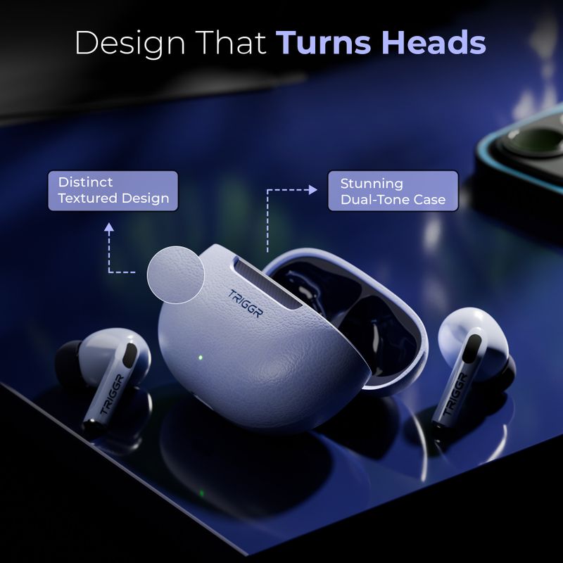 TRIGGR COSMOS Bluetooth Headset, 50H Battery, BT v5.3 - Image 5
