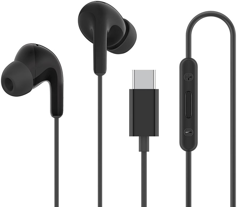 Mi Type C Wired Headset with Mic Black - Image 4
