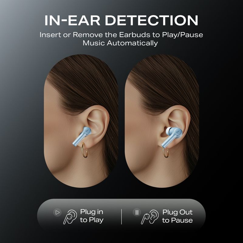 boAt Airdopes Supreme TWS Earbuds, Sporty Blue - Image 6