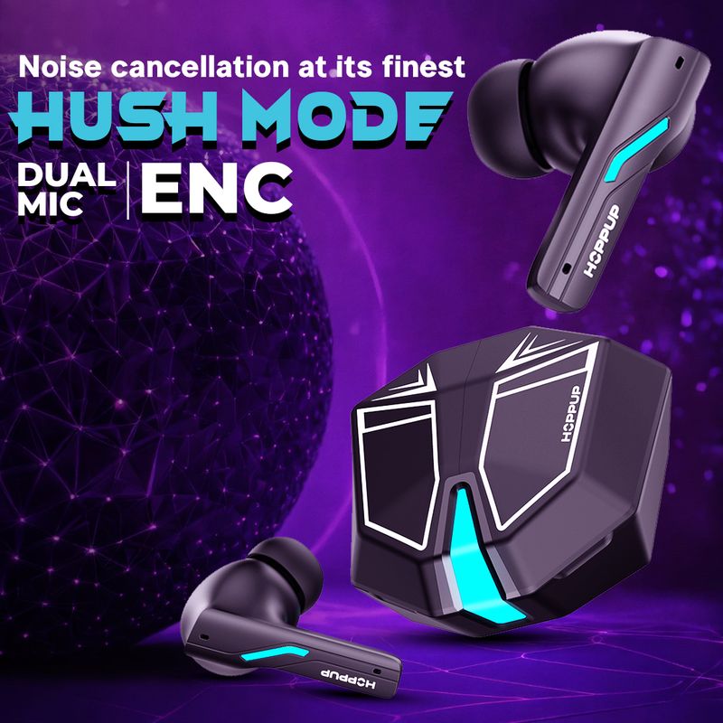 HOPPUP Xo6 Gaming Earbuds 35MS Low Latency - Image 6