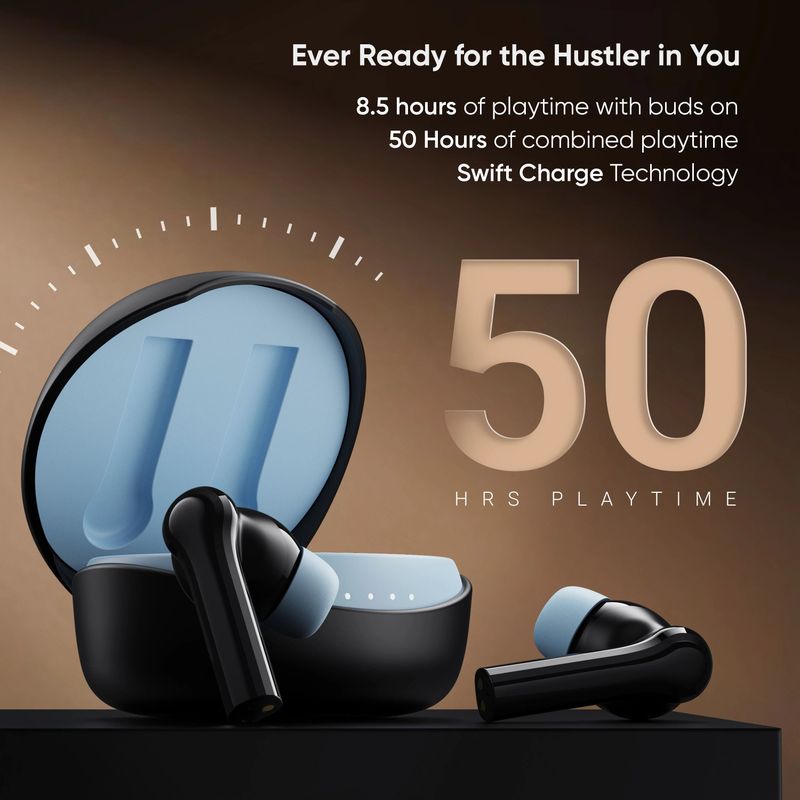 Mivi Duopods D4 50Hrs Bluetooth Headset - Image 5