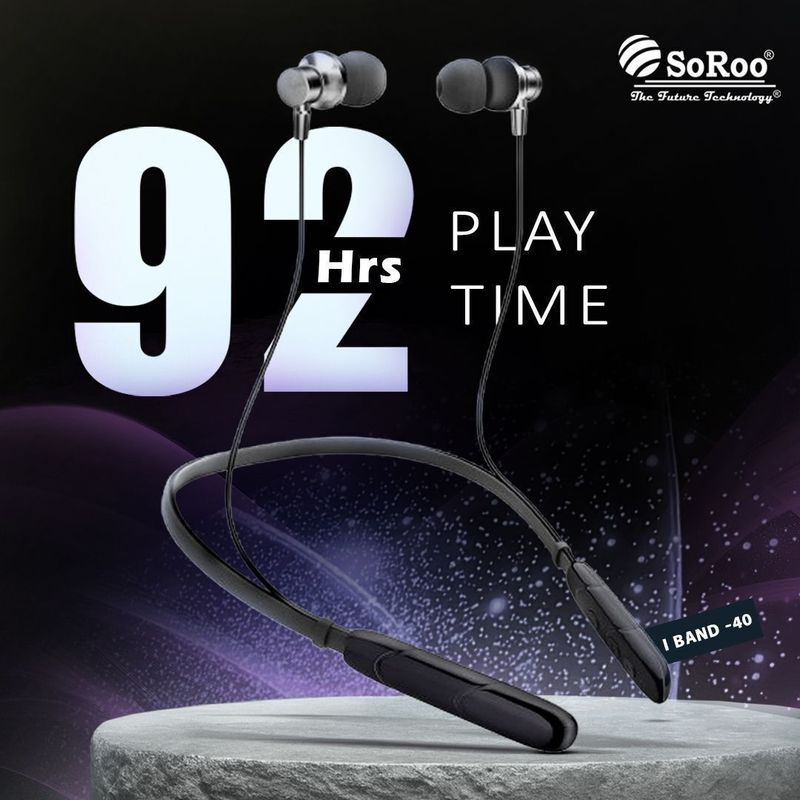 Soroo Future Wireless Neckband 92H Playback - Image 3