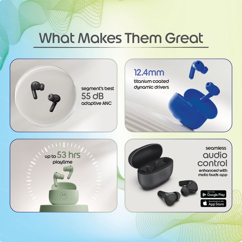 Motorola Buds 2 Fusion with 55dB ANC - Image 6