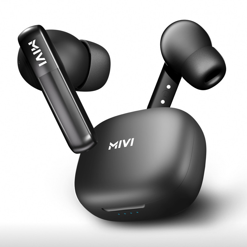 mivi duopods blaze new launch ai enc 60 hrs 13mm drivers fast charging bt v5 3 bluetooth