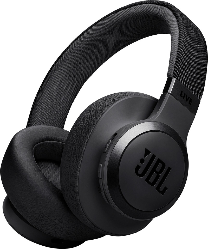 JBL Live 770NC with ANC, 65Hr Playtime,Speed-charge,BT 5.3 (LE Audio), Personify 2.0 Bluetooth Gaming Headset Black, On the Ear