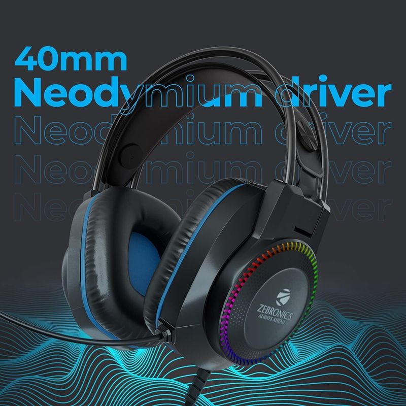 ZEBRONICS Zeb-Jet Premium Gaming Headset - Image 4