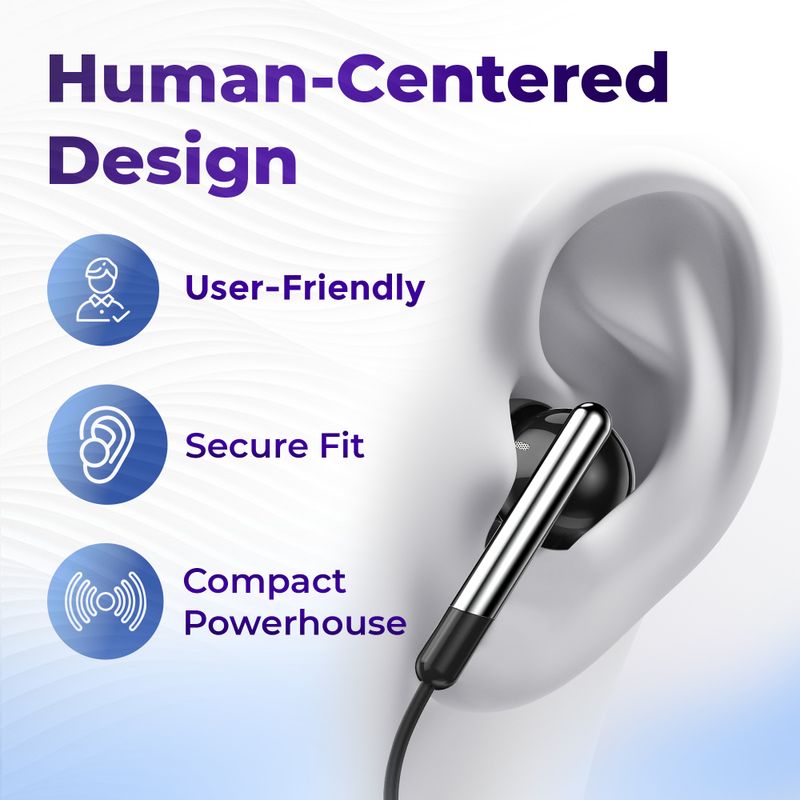 Bass H1 Wired Earphones with Type-C Jack - Image 6