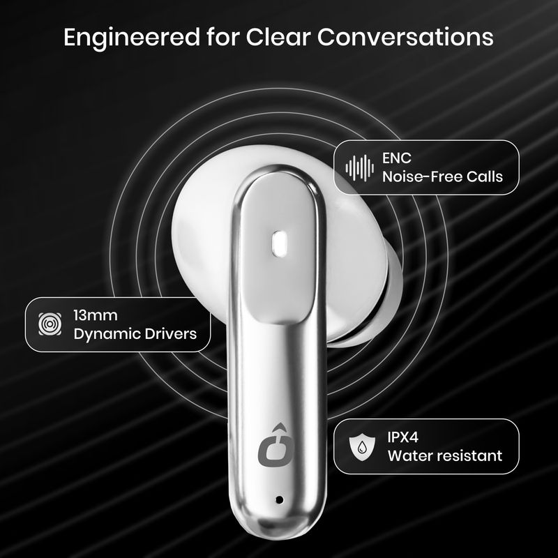 Fitpro 151 Earbuds With ENC, Touch Controls - Image 5