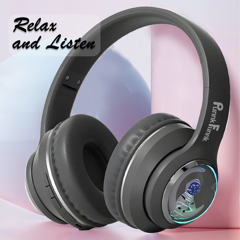 PunnkFunnk Astro Over-Ear Wireless Bluetooth Headphones - Image 4