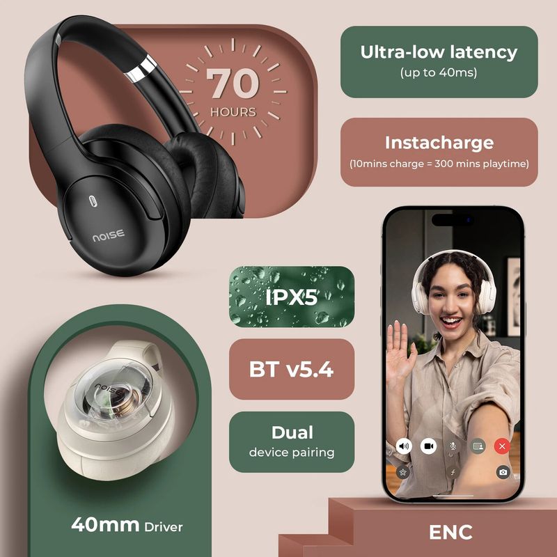 Noise Airwave Max 4 Bluetooth Headset - Image 3