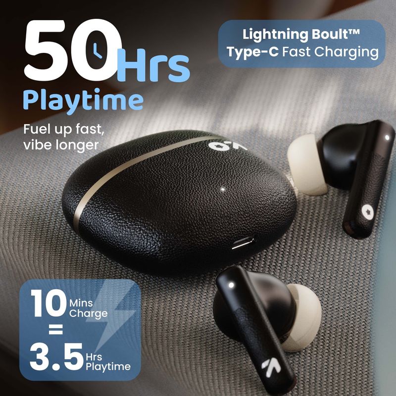 Goboult W45 50Hrs Battery Bluetooth Headset - Image 4