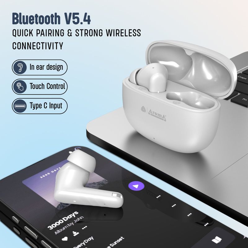 NB126 Berry V5.4 Upto 60Hr Playtime* Dual Paring, Fast Charging, Heavy Bass Bluetooth Headset - Image 5