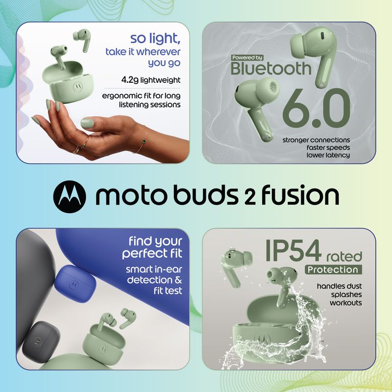 Motorola Buds 2 Fusion with 55dB ANC - Image 4