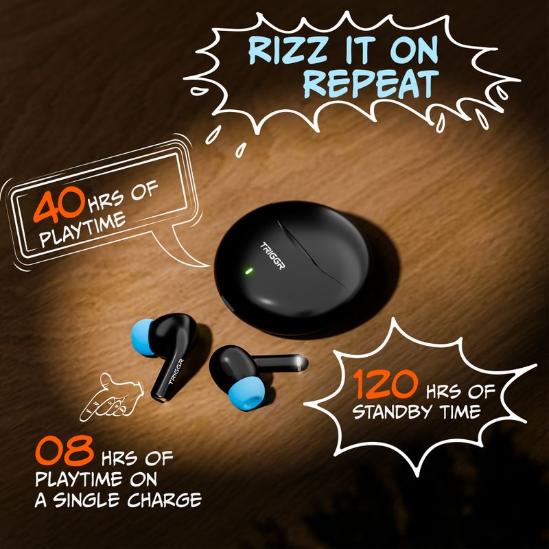 TRIGGR Rizz 40H Playback Headset - Image 6