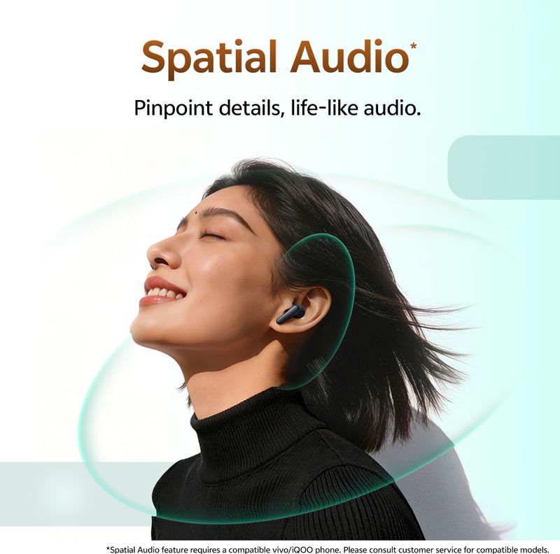 vivo Buds 50Hrs Playback Bluetooth Headset - Image 3
