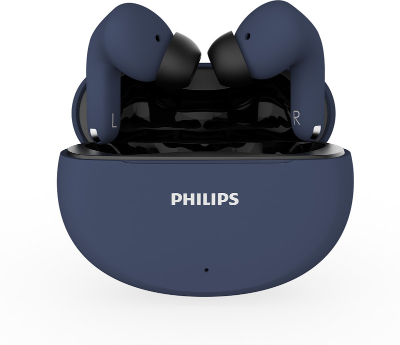 PHILIPS TAT1269 TWS Earbuds, 40H Playtime, BT 5.4, IPX5, Cosmic Blue Bluetooth Headset Cosmic Blue, True Wireless