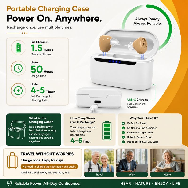Fastwell F15C Rechargeable Hearing Aids - Image 5