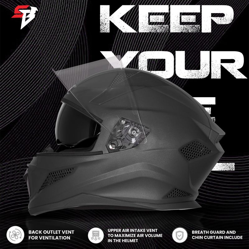 Steelbird SBH-25 Rudra Full Face Helmet - Image 5