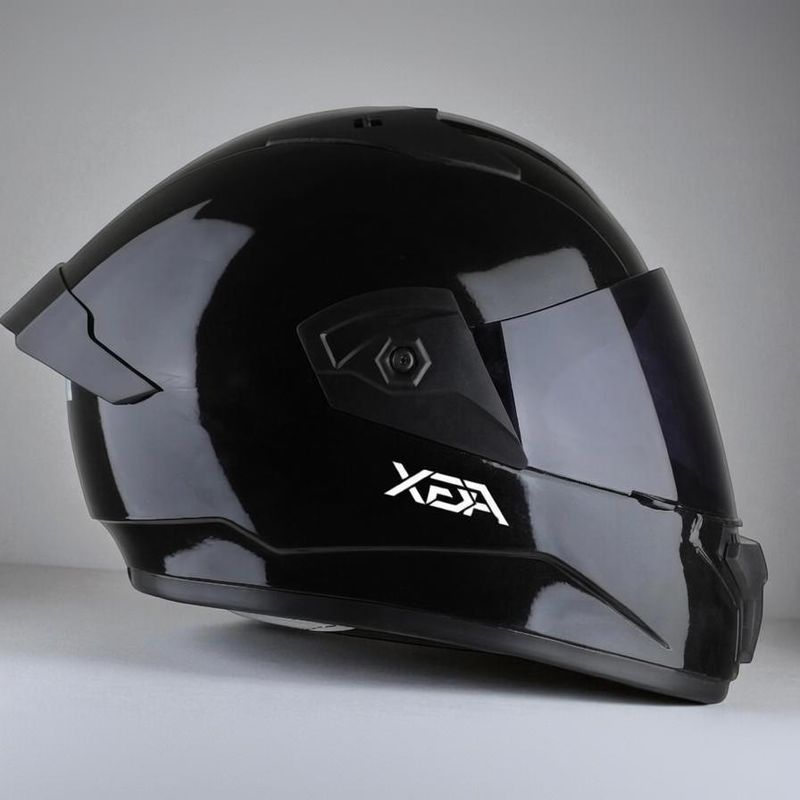 deletion Wonder ISI Certified Motorbike Helmet (Black) - Image 2