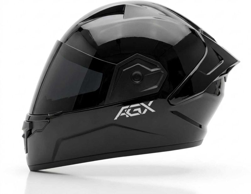 Agx Unbreakable Visor Motorbike Helmet - Image 2