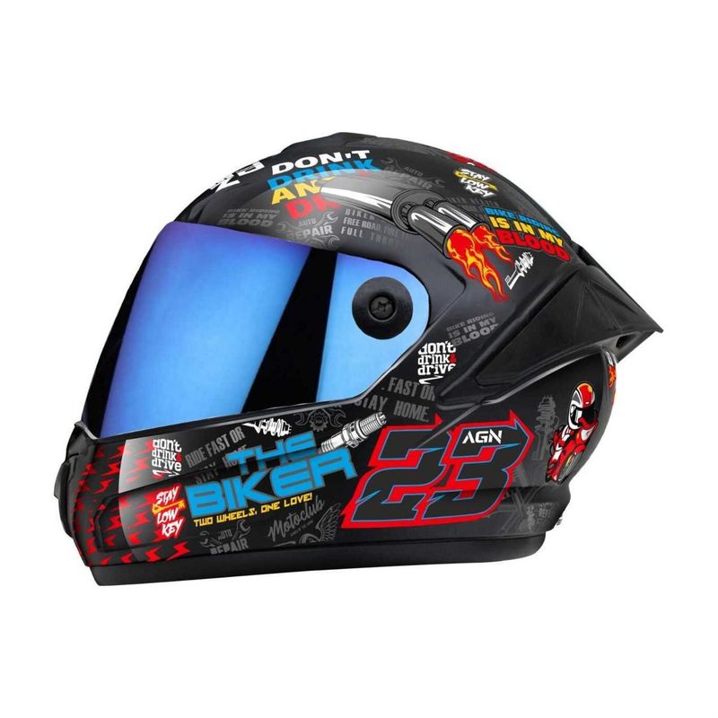 Agx Speed Biker ABS Motorbike Helmet - Image 2