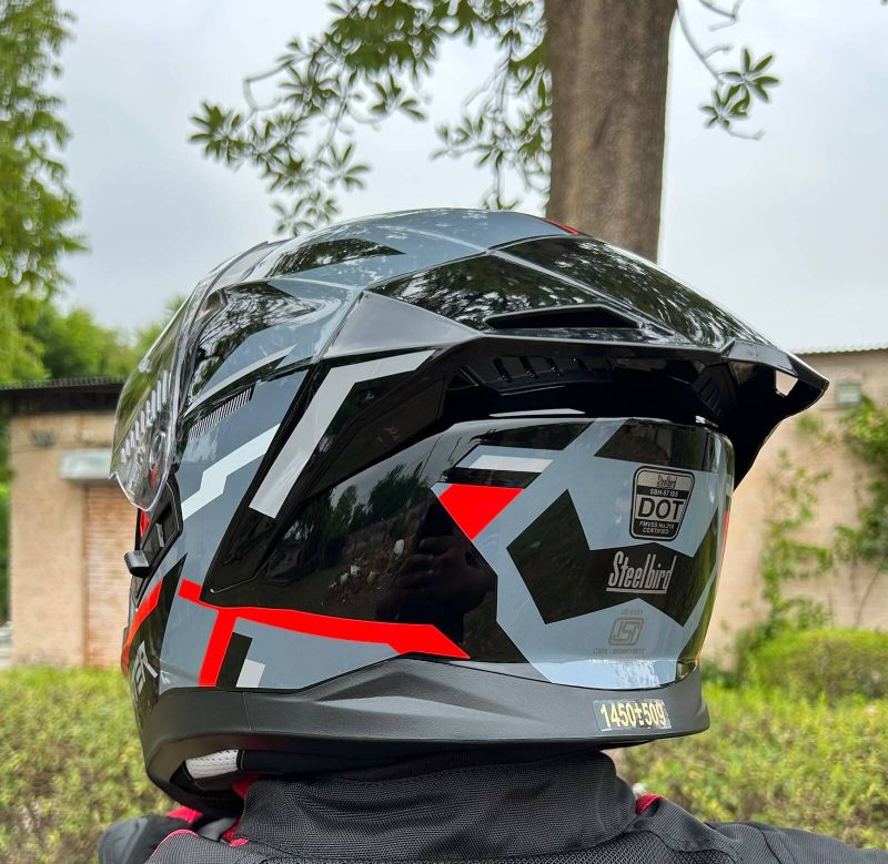 Steelbird Air SBH-57 ISS Fighter Stealth X Helmet - Image 4