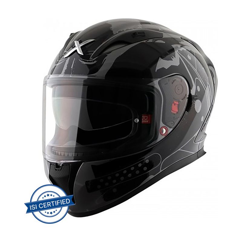 Axor Street DC Batman Motorbike Helmet Anthracite Black - Image 2