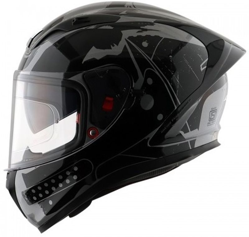 Axor Street DC Batman Motorbike Helmet Anthracite Black - Image 3