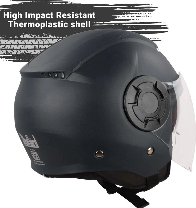 Steelbird GT Dashing Open Face Motorbike Helmet - Image 5