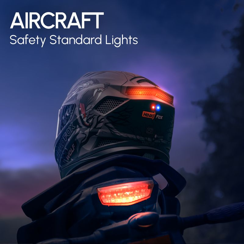 Head fox N2F Wolf AI Smart Bluetooth Helmet - Image 4