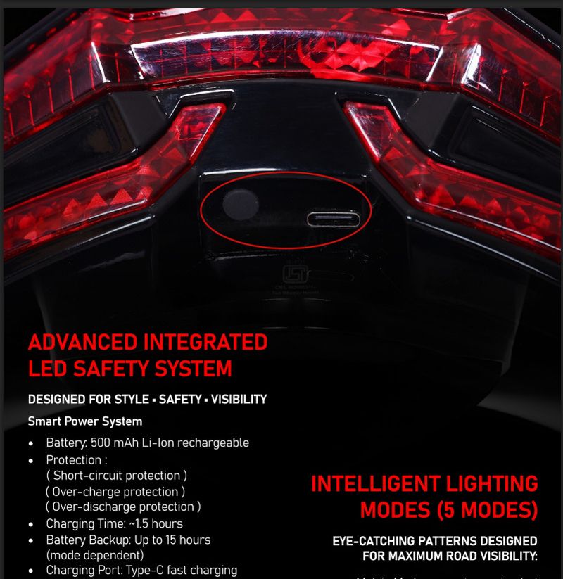 Steelbird Air SBA-11 ISS LT Glossy Black Helmet - Image 6