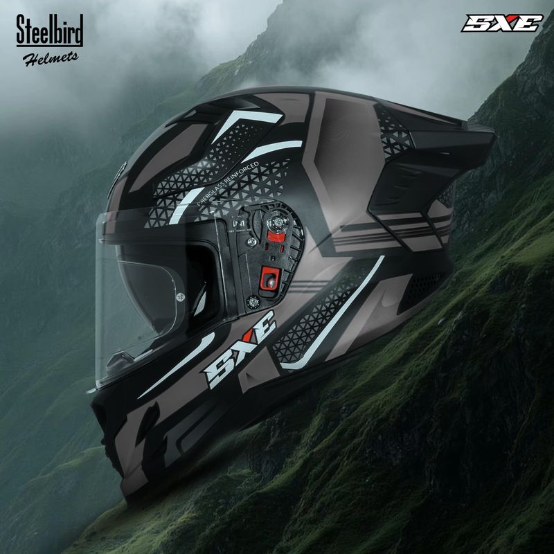 Steelbird SBH-61 SXE X5 Full Face Helmet - Image 3