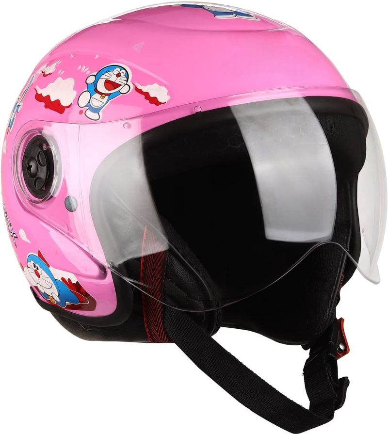 ARCDURA Baby for Kids Boys & Girls ISI Certified Motorbike Helmet (Pink) - Image 5