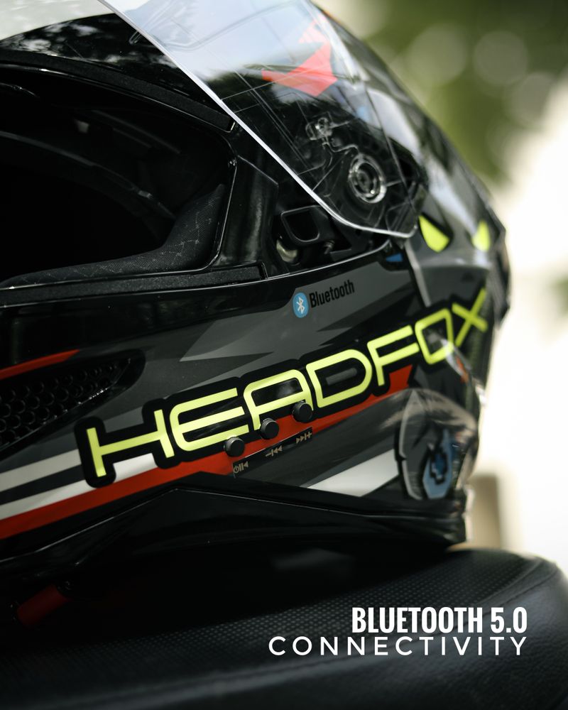 N2F Shady AI Bluetooth Full Face Helmet - Image 3