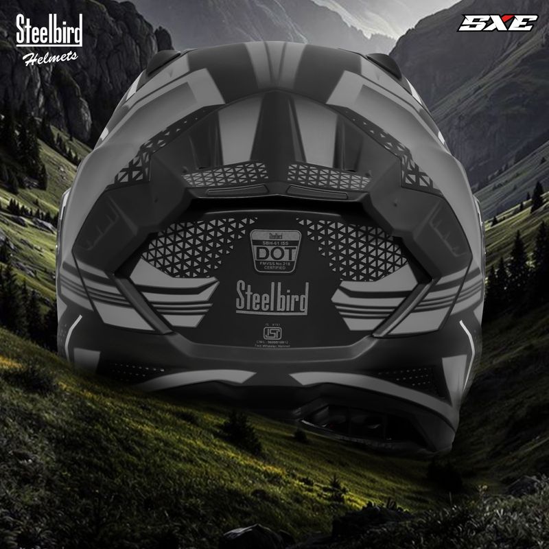 Steelbird SBH-61 SXE X5 Full Face Helmet - Image 5