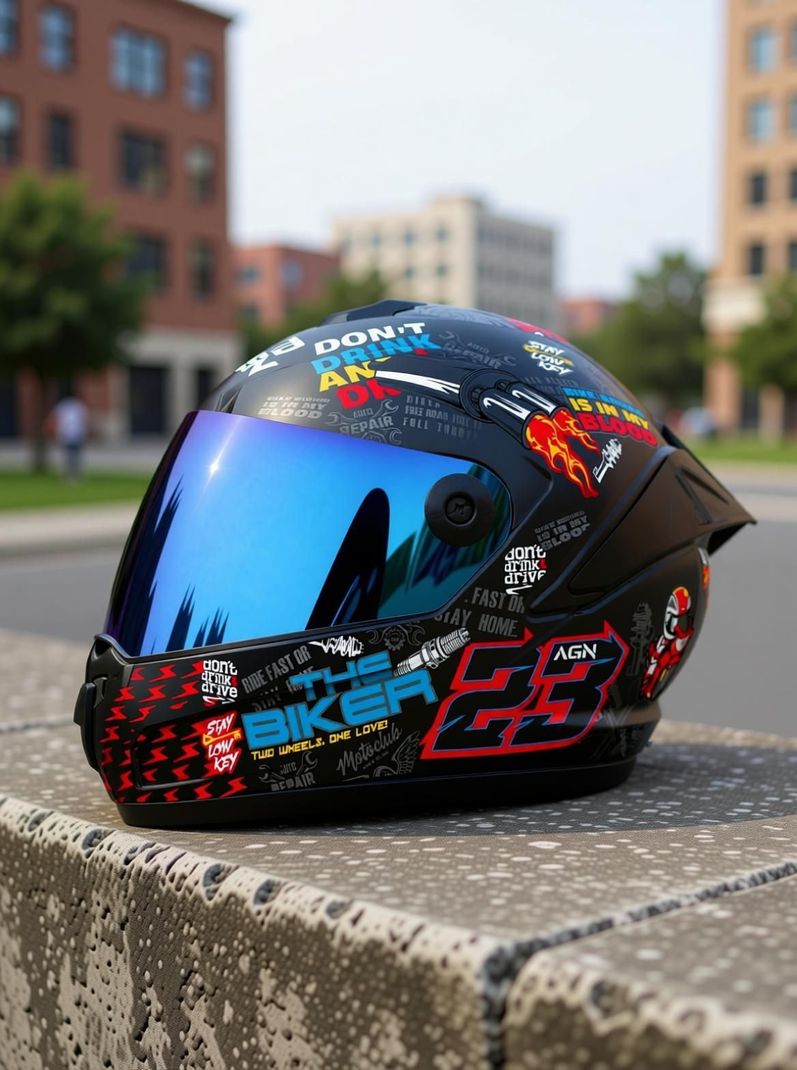 Agx Speed Biker ABS Motorbike Helmet - Image 4