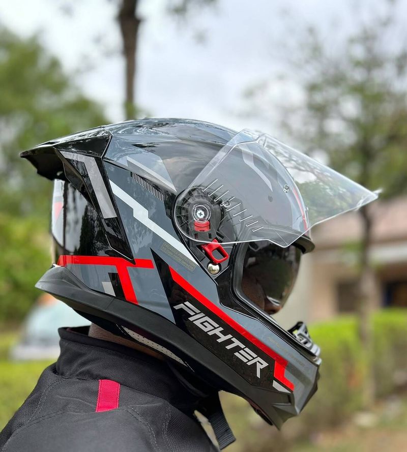 Steelbird Air SBH-57 ISS Fighter Stealth X Helmet - Image 3