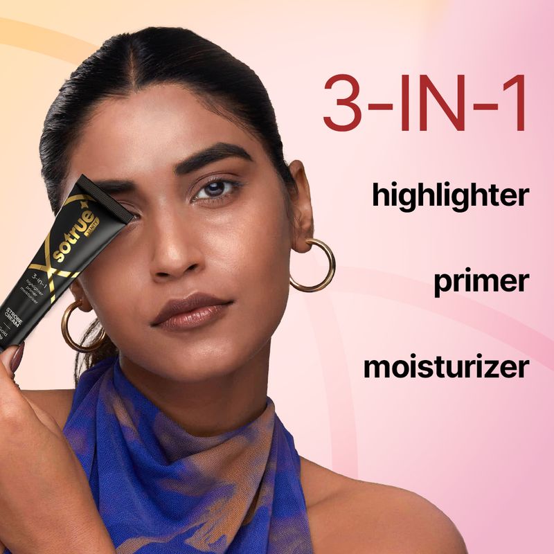 Sotrue Strobe Cream Gold & Pink for Face Radiance - Image 4