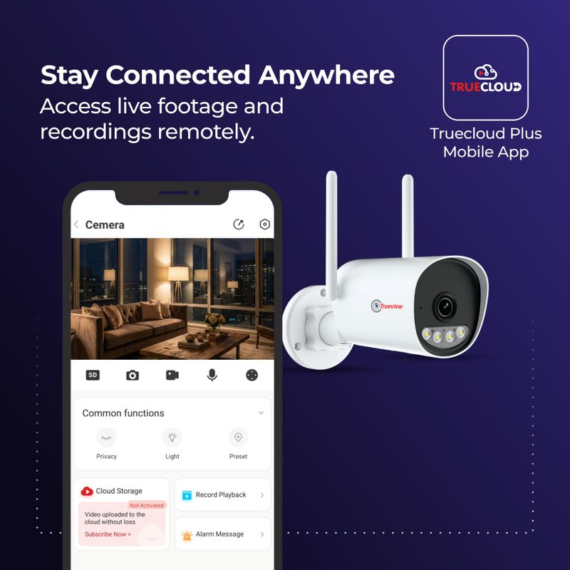Trueview 3MP WiFi Bullet Camera - Image 6