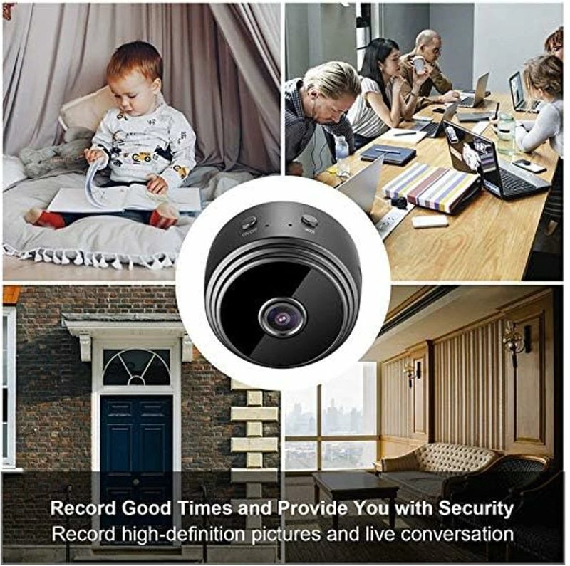 OSHSIZ Battery Operated Hidden Mini CCTV Camera with 1080P Resolution and Night Vision Security Camera (64 GB, 1 Channel) - Image 6