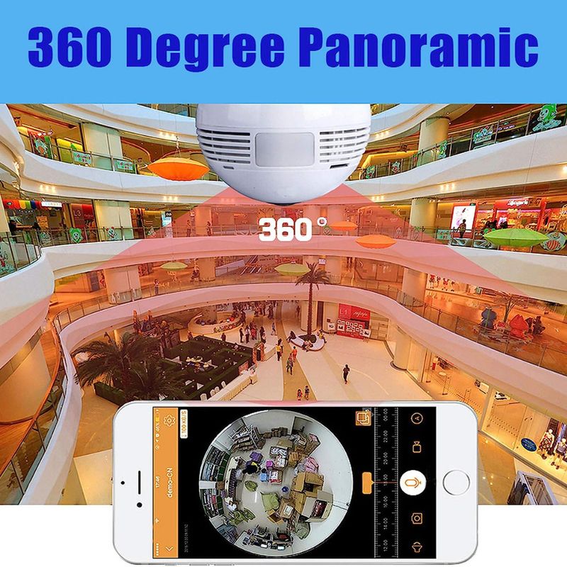 Maizic Smarthome 360D Fisheye WiFi IP Camera - Image 3