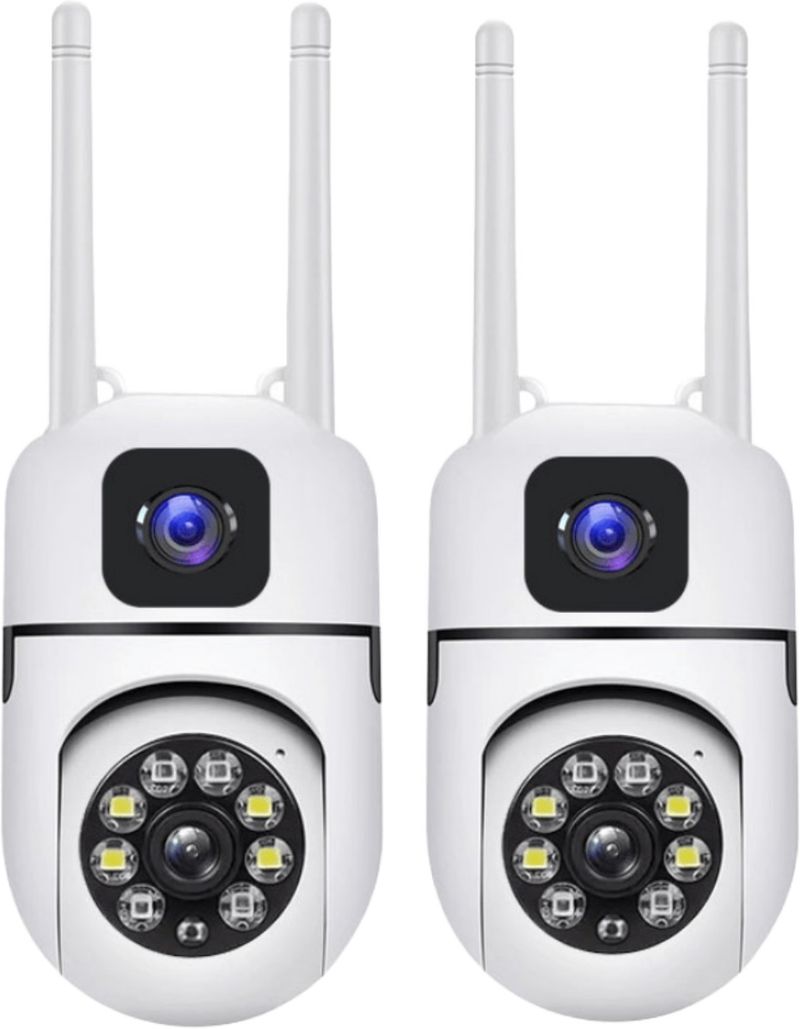 VisionCam Dual Lens PTZ WiFi Security Camera, 360° Rotation, Full HD - Image 2