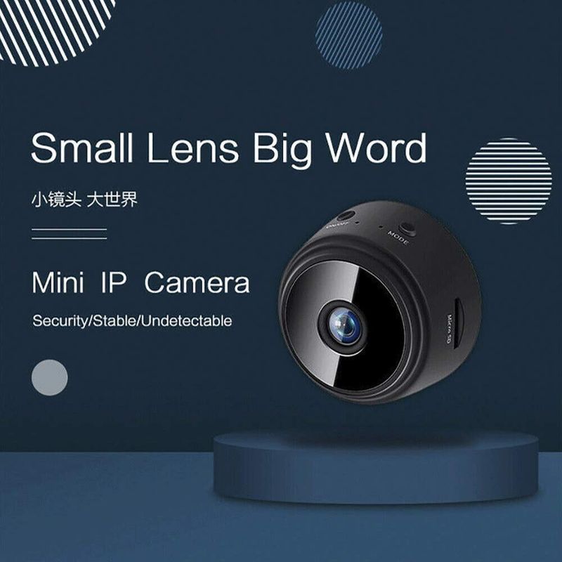 DENVY Mini WiFi Camera with IR Night Vision - Image 4